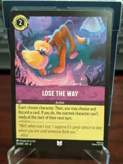Disney Lorcana - Lose the Way 63/204 Azurite Sea Non Foil - NM/M - Image 1