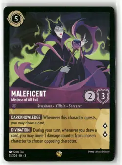 Maleficent #51/204 Into the Inklands | Disney Lorcana - Image 1