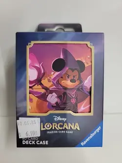 Disney Lorcana TCG Supplies - 80-Card Deck Box - MICKEY MOUSE - Image 1
