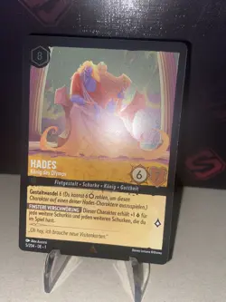 Disney Lorcana Hades 5/204 Holo Foil Olymps Karte Rare The First Chapter DE NM - Image 2