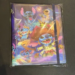 Disney Lorcana Stitch Binder Card Portfolio - Holds 252 Cards - New SEALED - Image 1