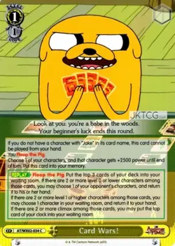 Card Wars! - AT/WX02-034 - C Near Mint Weiss Schwarz Adventure Time - Image 1