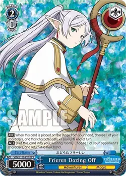Weiss Schwarz - Frieren Dozing Off (PR) (SFN/S108-PE02 PR) NM - Image 1