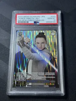 PSA 10💎 2023 Weiss Schwarz Japanese SE39 Star Wars Rey FOP Force Connection 020 - Image 1