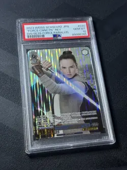 PSA 10💎 2023 Weiss Schwarz Japanese SE39 Star Wars Rey FOP Force Connection 020 - Image 2
