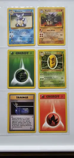 WOTC Pokemon TCG - Base Set 2 - 6 Card Lot - Image 1