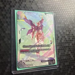 Gundam Aerial Rebuild GD01-067 LR+ FOIL Newtype Rising Gundam Card Game - Image 3