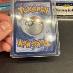 Pokemon TCG Rayquaza EX XY69 SHINY Black Star Promo Holo Card 2015 Damaged - Image 4