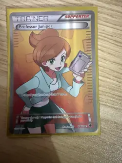 Pokemon Professor Juniper Full Art Holo Ultra Rare 116/116 Plasma Freeze Card - Image 1