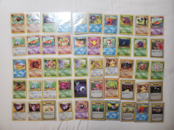 Pokemon WOTC 1st Edition 50 Card Mixed Lot - Jungle - Fossil - Team Rocket LP - Image 1
