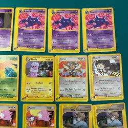 Pokemon TCG Expedition E READER Non Holo - Lot of 47 Cards + Energies - LP - Image 5
