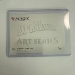 Peter Parker Art Card (3/54) Art Series: Marvel's Spider-Man Regular - Image 3