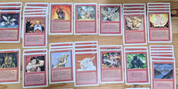 1994 MAGIC THE GATHERING REVISED MTG 3RD EDITION 119 CARD RED LOT MP W/ UC RARE - Image 4