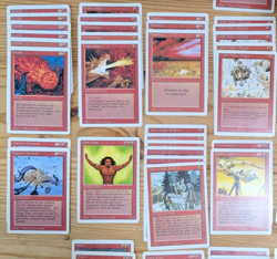 1994 MAGIC THE GATHERING REVISED MTG 3RD EDITION 119 CARD RED LOT MP W/ UC RARE - Image 5