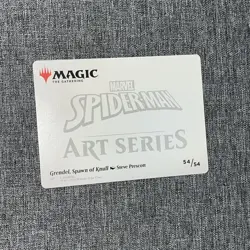 Grendel, Spawn of Knull Art Card Art Series 54/54 MTG Marvel's Spider-Man NM/M - Image 2