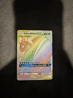 Magikarp & Wailword GX Full Art Hyper Rare Pokemon Card 183/181 - Image 1