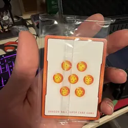 Dragon Ball Super Card Game Fearsome Rivals Energy Marker Realm of the gods M-29 - Image 2