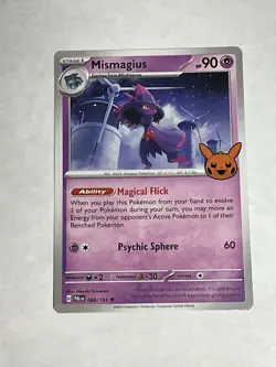 Pokemon Card Single Mismagius 088/193 Trick or Trade 2023 TCG Near Mint + - Image 1
