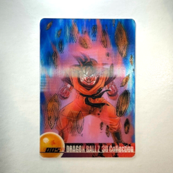S0230 Son Goku Japanese Dragon Ball Z x Morinaga 3D Collection Card 005 - Image 1