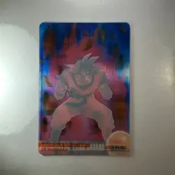 S0230 Son Goku Japanese Dragon Ball Z x Morinaga 3D Collection Card 005 - Image 4
