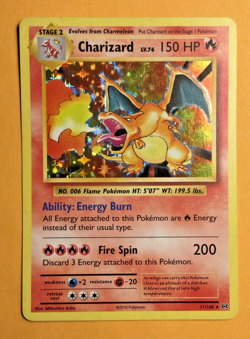 Pokemon TCG XY Evolutions Charizard Trading Card 11/108 2016 Holo - Image 1