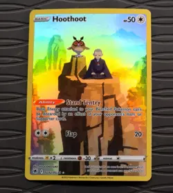Hoothoot TG12/TG30 Astral Radiance Trainer Gallery Holo Pokemon Card - Image 1