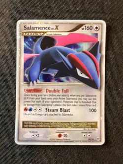 Pokemon Card Salamence LV. X 98/99 Arceus HOLO RARE - LP-MP - Image 1
