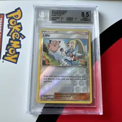 Lillie 125a/156 Regional Championships Reverse Holo Alt Art Pokemon Card BGS - Image 1