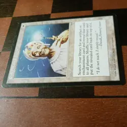 Mtg Enlightened Tutor LP/NM Mirage Magic Card Uncommon Instant - Image 3
