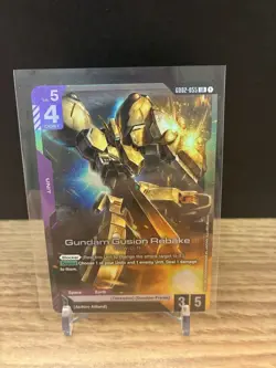 Gundam Card GD02-055 LR English - Legend Rare - Near Mint - Fast Shipping - Image 1