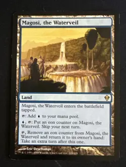 1x Magosi, the Waterveil (218) Zendikar LP MTG Magic the Gathering x1 MKE - Image 1