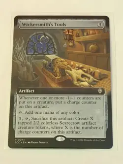Wickersmith's Tools Extended Art Lorwyn Eclipsed Commander 41 - Image 1