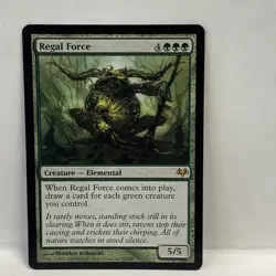 Regal Force Eventide Regular MTG TCG GREEN - Image 1