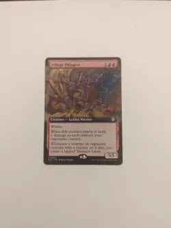 Village Pillagers (Extended Art) Commander: Lorwyn Eclipsed Regular NM MTG - Image 1