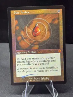 Mox Amber The Brothers' War: Retro Frame Artifacts Foil - Image 2
