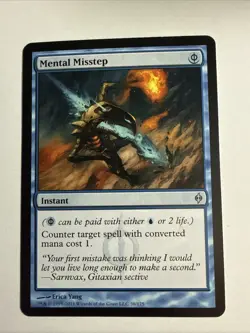 Mental Misstep x1 MTG New Phyrexia Magic LP English - Image 1