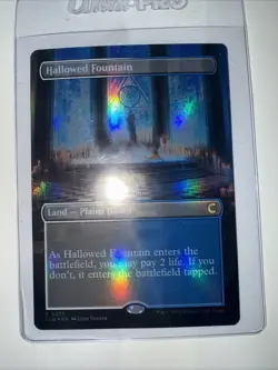Hallowed Fountain (Borderless) Ravnica: Clue Edition Foil - Image 1