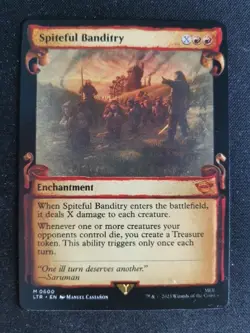 MTG Spiteful Banditry Lotr: Tales of Middle-earth 600 Scroll - Image 1