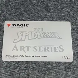 Magic The Gathering Spider-Man Art Series Arana Heart Of The Spider 37/54 NM/M - Image 2