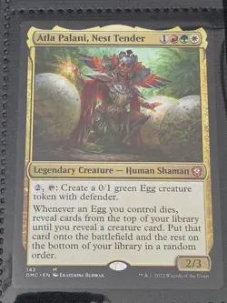 Atla Palani, Nest Tender X1 DMC MTG Commander Dominaria United B1 - Image 1