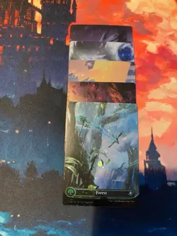 MTG Edge of Eternities Complete Set Galaxy Foil Lands - Image 1