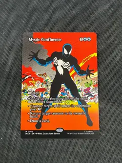 Borderless Mystic Confluence MAR 0012 Mythic MTG Spider-Man - Image 1