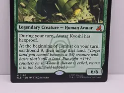 Avatar Kyoshi Earthbender 0130 Magic The Gathering Avatar The Last Airbender MTG - Image 4