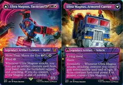 1x Ultra Magnus, Tactician - Shattered Glass Light Play MTG Magic - Kid Icarus - - Image 1