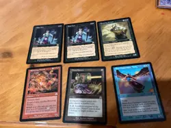 6x MTG Commander rares, mythic, and foils Mixed lot MN to good condition - Image 1