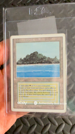 Magic the Gathering Dual Land - Tropical Island (Revised) MP - Image 2
