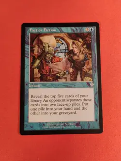 Magic The Gathering MTG FACT OR FICTION Invasion HP - Image 1