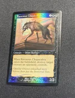 MTG Ravenous Chupacabra (Retro Frame) Open House Promos Foil - Excellent - Image 1
