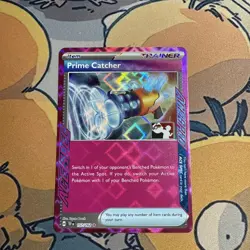 Prime Catcher Acespec Pokemon TCG Prize Pack Series 5 157/162 Stamped Promo - Image 1