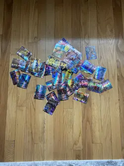 Pokemon TCG VMAX Holo Lot 39 Cards Gengar Umbreon Sylveon Standard Size - Image 2